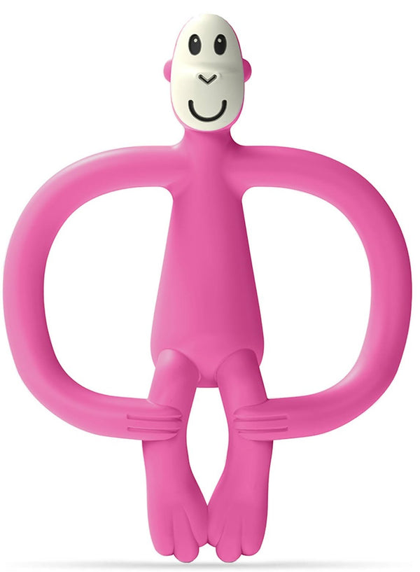 Matchstick Monkey: Teether - Pink