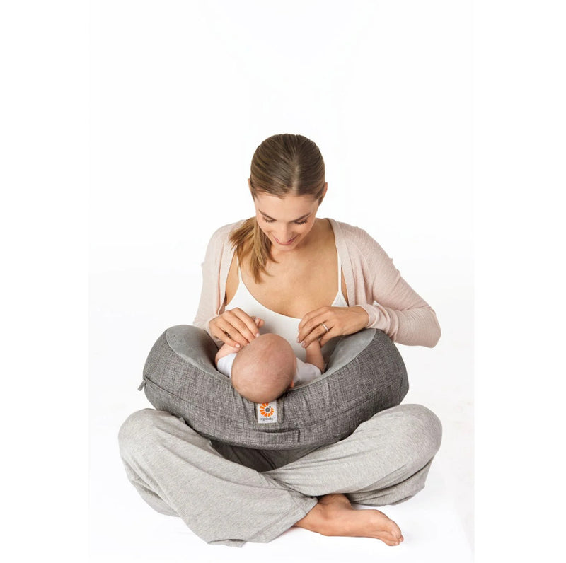 Ergobaby: Natural Curve Nursing Pillow - Grey