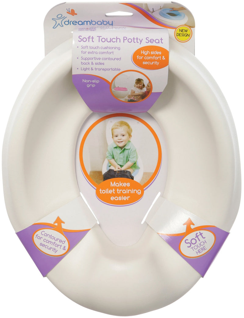 Dreambaby: Soft Touch Potty Seat - White
