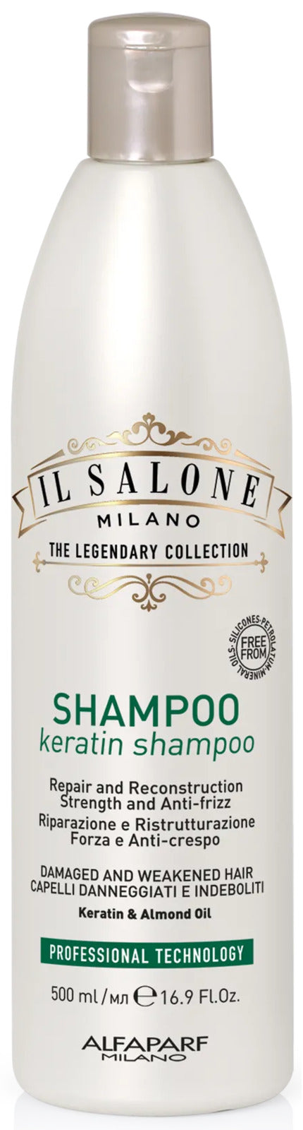 Il Salone Milano: Keratin Shampoo For Damaged Hair (500ml)