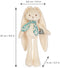 Kaloo: Rabbit Doll - Cream (25cm)