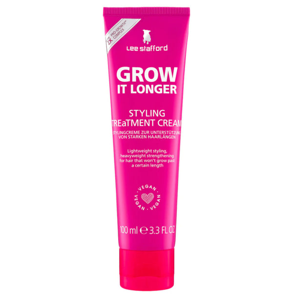 Lee Stafford: Grow Strong & Long Protein Treatment Styling Cream (100ml)