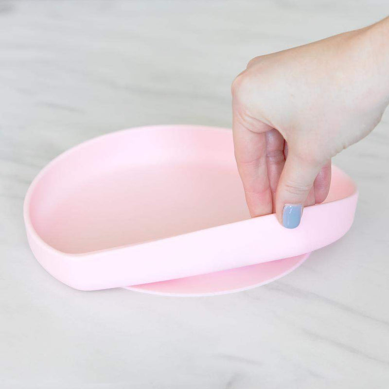 Bumkins: Silicone Grip Plate - Pink