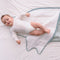 Woolbabe: Duvet Side Zip Merino/Organic Cotton Sleeping Bag - Tide (3-24 Months)