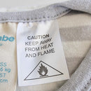 Woolbabe: 3 Seasons Front Zip Merino/Organic Cotton Sleeping Bag - Tide (2-4 Years)