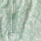 Woolbabe: 3 Seasons Front Zip Merino/Organic Cotton Sleeping Bag - Moss Wilderness (3-24 Months)