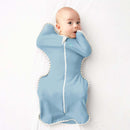 Love To Dream: Swaddle UP Original 1.0 TOG - Dusty Blue (Medium) (Suitable for 6-8.5kg)