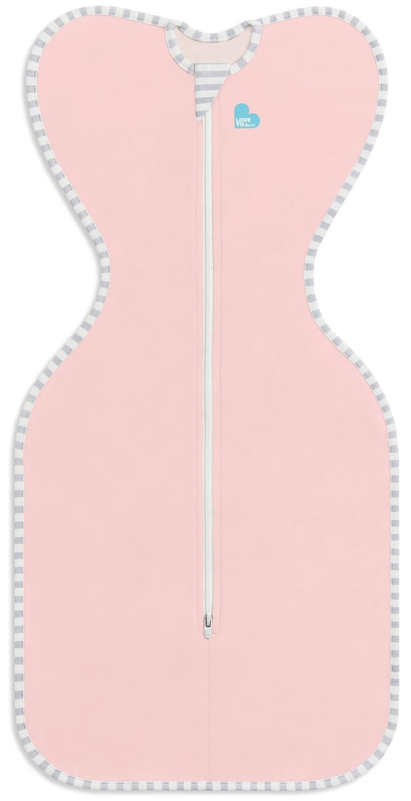Love To Dream: Swaddle UP Original 1.0 TOG - Dusty Pink (Medium) (Suitable for 6-8.5kg)