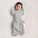 Love To Dream: Swaddle UP Original 1.0 TOG - Grey (Newborn) (Suitable for 2.2-3.8kg)
