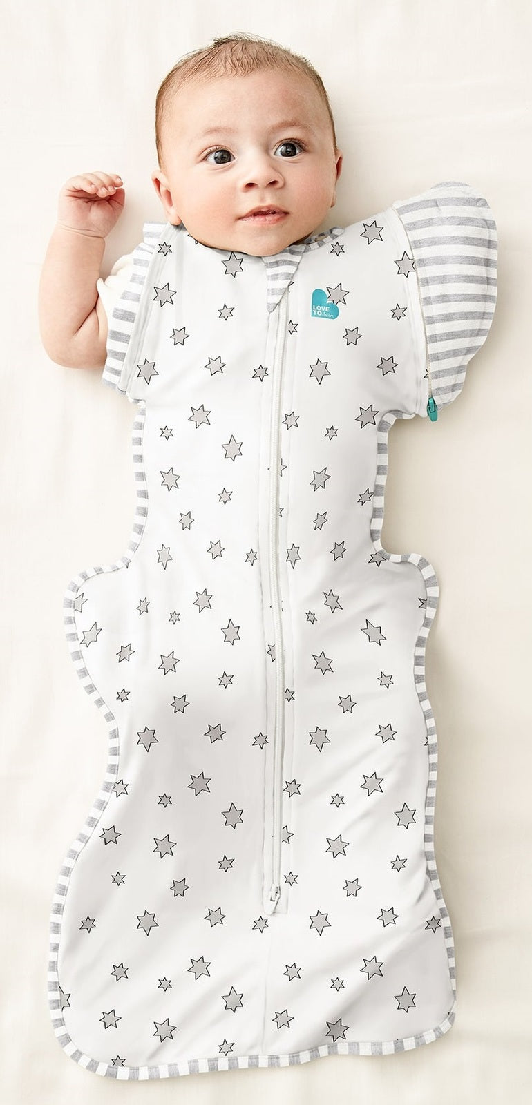 Love To Dream: Swaddle UP Transition Bag Bamboo Warm 0.2 TOG - Super Star (Large) (Suitable for 8.5-11kg)