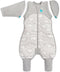 Love to Dream: Swaddle UP Transition Suit Cool 2.5 TOG - Daydream Grey (Medium) (Suitable for 6-8.5kg)