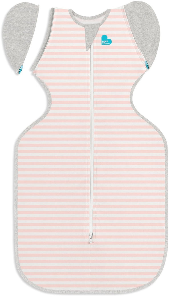 Love to Dream: Swaddle Up Transition Bag 1.0 TOG - Dusty Pink (Medium) (Suitable for 6-8.5kg)