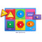 Fun Factory: Wooden Shapes and Colours Knob Puzzle