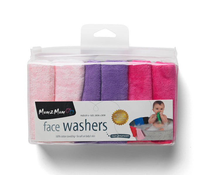 Mum 2 Mum: Face Washers - Candy Pack (6 Pack)
