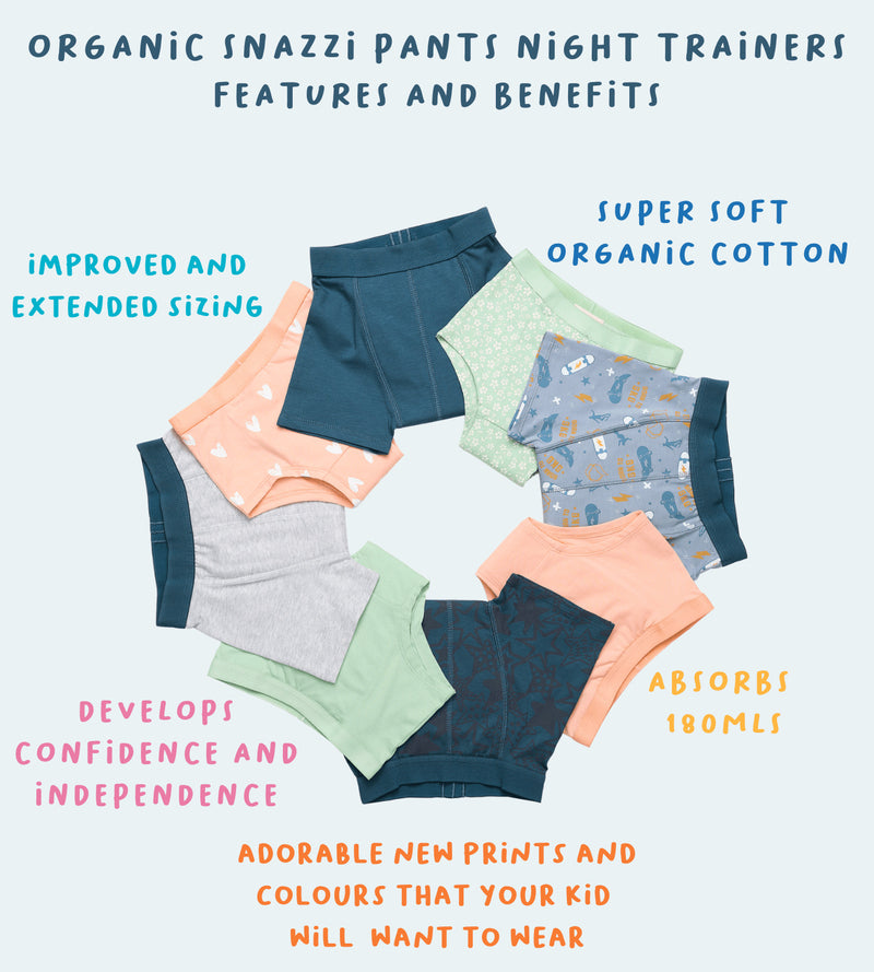 Snazzi Pants: Night Trainers - Sweet Hearts (10-12 yrs Girls)