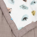 Little Unicorn: Toddler Comforter - Watercolour Critters