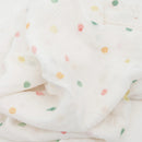 Little Unicorn: Single Cotton Muslin Swaddle - Party Dots