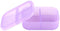 Bumkins: Jelly Silicone 3 Section Bento Box - Purple Jelly