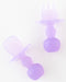 Bumkins: Jelly Silicone Chewtensils - Purple Jelly
