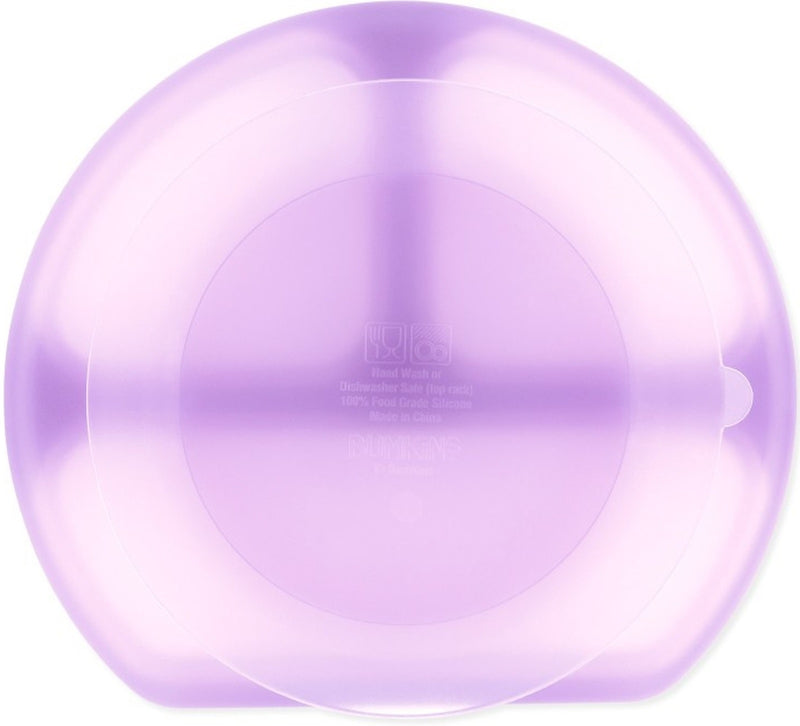 Bumkins: Jelly Silicone Grip Dish - Purple Jelly