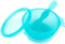 Bumkins: Jelly Silicone First Feeding Set - Blue Jelly