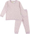 Woolbabe: Winter Pyjamas - Mauve Manuka (1 Year) in Pink/White
