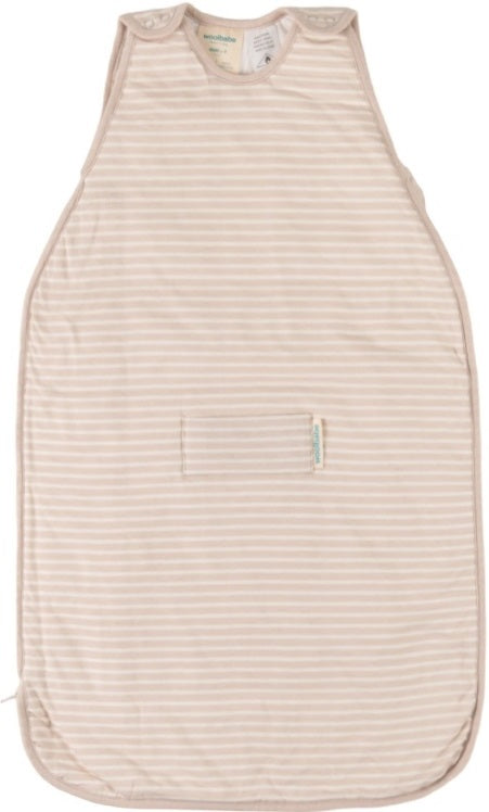 Woolbabe: Mini Duvet Sleeping Bag - Dune Stripe (0-9 Months)