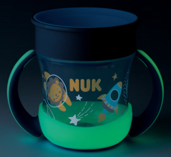 NUK: Mini Magic Night Cup - Blue (160ml)