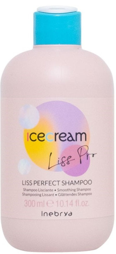 Inebrya: Ice Cream Liss Perfect Smoothing Shampoo (300ml)