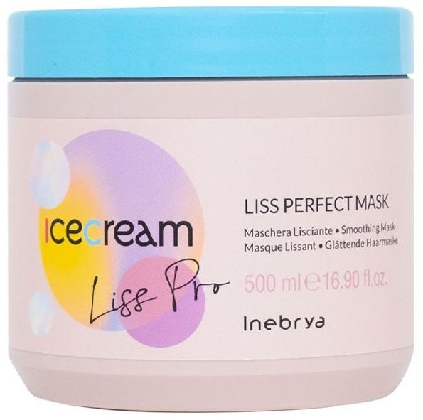 Inebrya: Ice Cream Liss Pro Liss Perfect Mask Smoothing Mask (500ml)