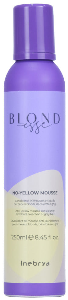 Inebrya: Blondesse No-Yellow Mousse Conditioner (250ml)