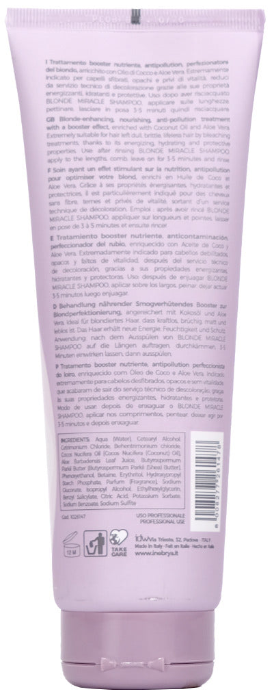 Inebrya: Blondesse Blonde Miracle Nectar Treatment Mask (250ml)