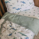 Little Unicorn: Toddler Comforter - Whales