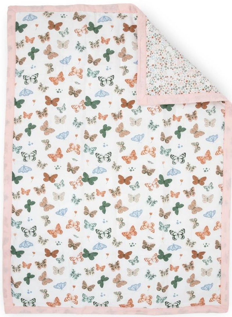 Little Unicorn: Toddler Bedding Set - Butterflies