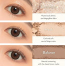 UNLEASHIA: Glitterpedia Eye Palette - N°1 All Of Brown