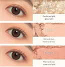 UNLEASHIA: Glitterpedia Eye Palette - N°1 All Of Coral Pink
