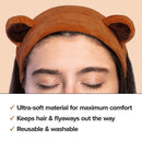 I Dew Care: Headband - Brown Bear