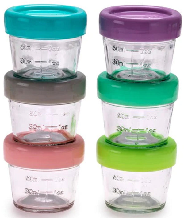 Melii: Glass Food Container (6 Pack)