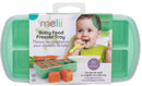 Melii: Silicone Baby Food Freezer Tray with Lid - Mint