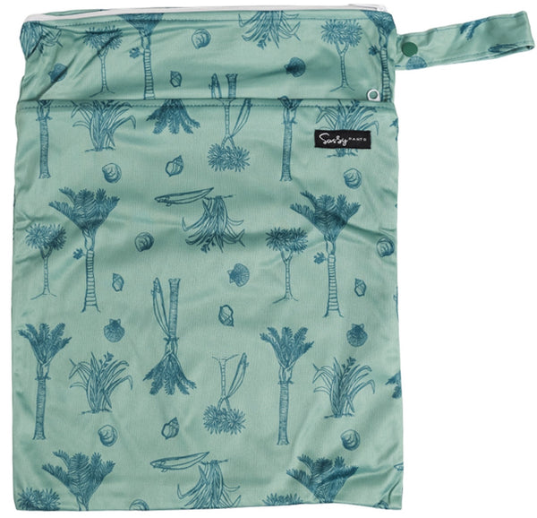 Nestling: Double Pocket Wet Bag - Surfs Up