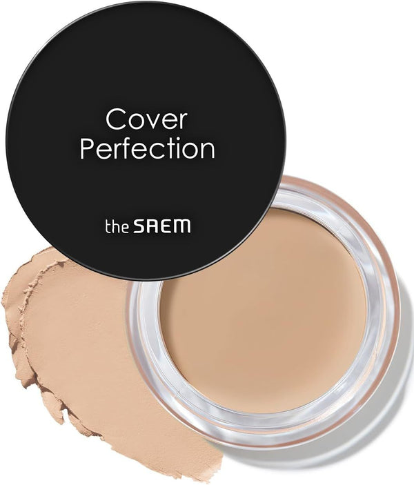 The Saem: Cover Perfection Pot Concealer - #01 Clear Beige