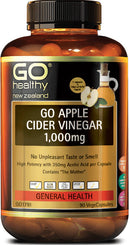 GO Healthy: GO Apple Cider Vinegar - 1000mg (90 VegeCaps)