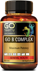 GO Healthy: GO B Complex (60 VegeCaps)