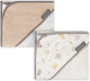 Little Linen: Hooded Towel - Nectar Bear (2 Pack)