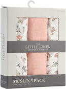 Little Linen: Muslin Wrap - Harvest Bear (3 Pack)