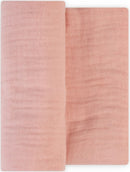 Little Linen: Muslin Wrap - Dusty Pink