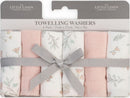 Little Linen: Towelling Washer - Harvest Bunny (6 Pack)