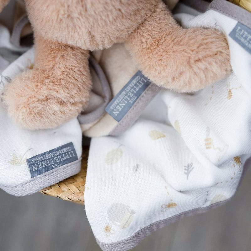 Little Linen: Plush Toy & Washers - Nectar Bear