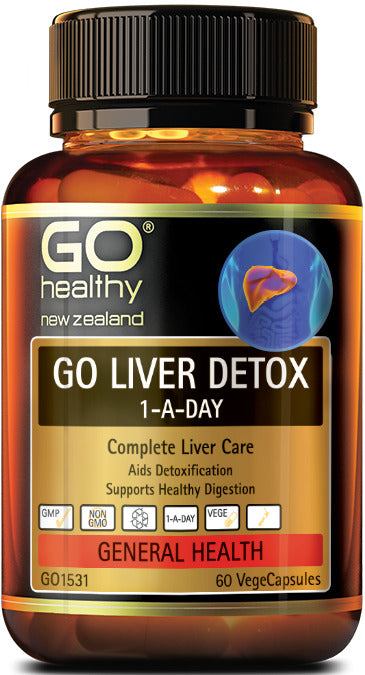 GO Healthy: GO Liver Detox 1-A-Day (60 Caps)