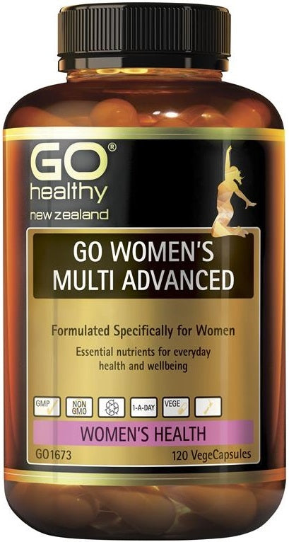 GO Healthy: GO Womans Multi Advanced (120 VegeCaps) (Women's)